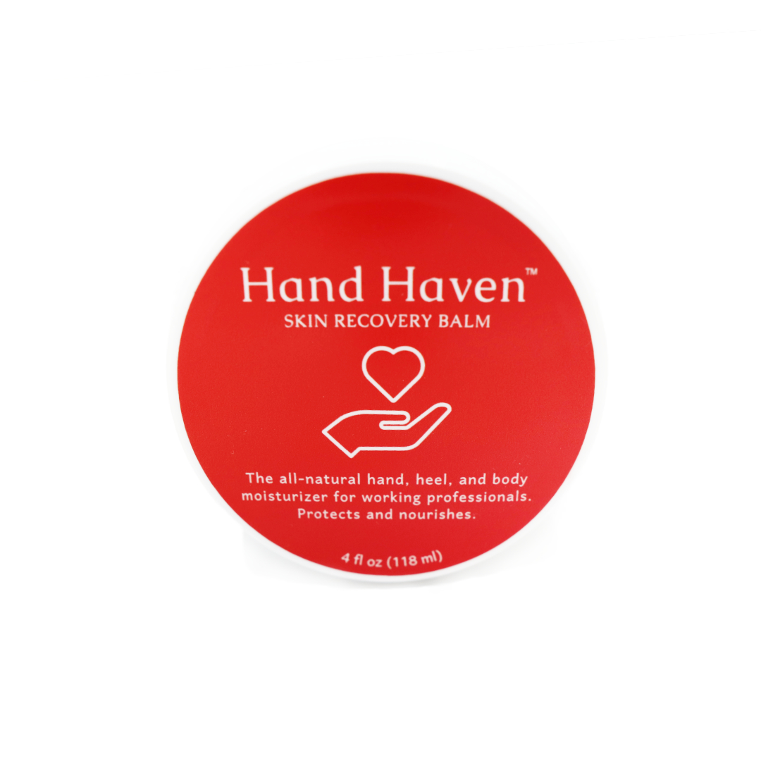 top of hand haven jar photo showing jar label
